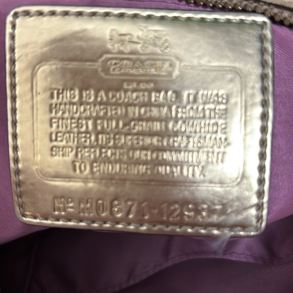 Vintage coach bag - Picture 4 of 4